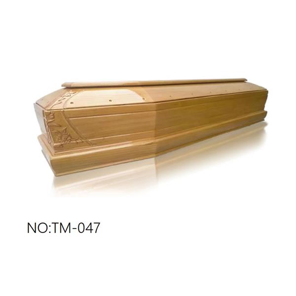 paulownia wood Coffin in European Style