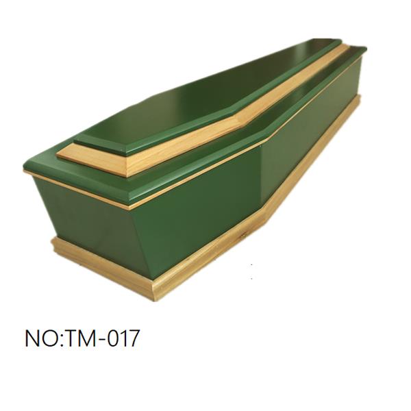 Customized Italian Style Wooden Carving Coffin