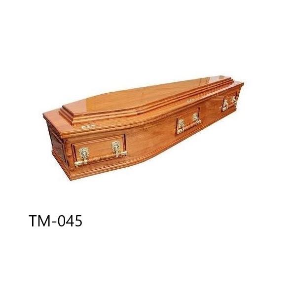 China European Style Solid Wood Coffin manufacturer