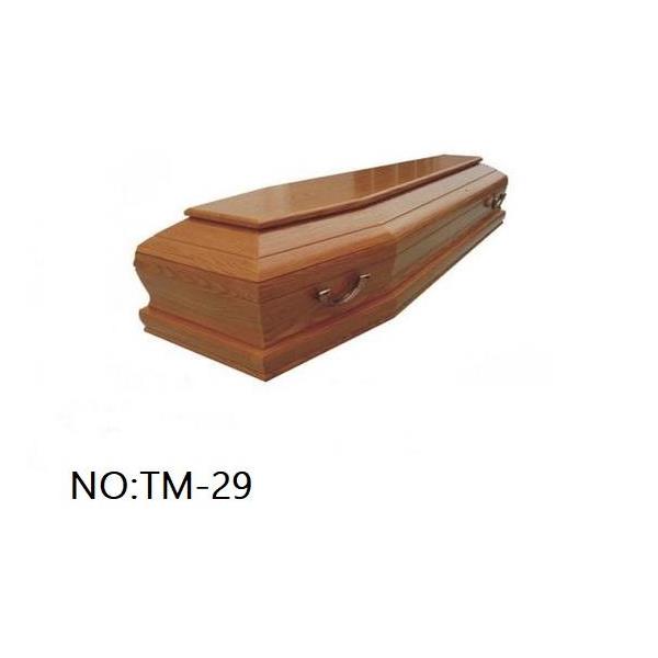 China A grade pine wood coffins